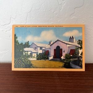 Vintage linen postcard lot California Monterey Brentwood